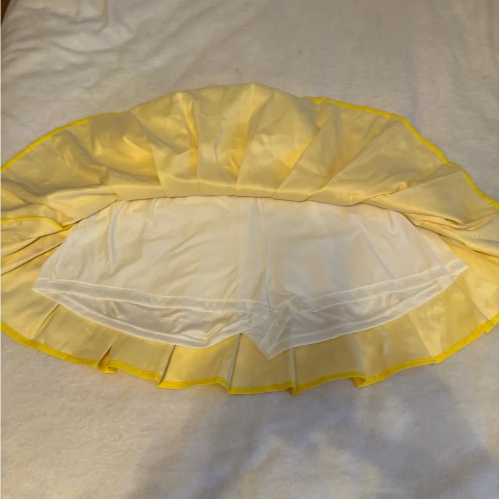 Women's Pleated Skirt, Elastic Waist Uniform Skirt - Picture 2 of 5
